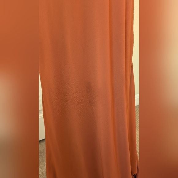 Jenny Yoo Shoshanna Mauve Copper Evening Gown - Picture 6 of 16